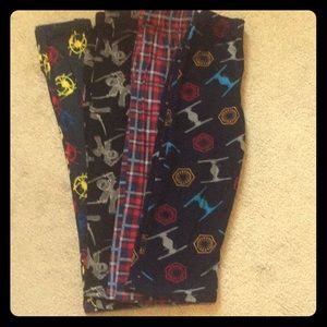 Boys pajama pants - 4 pair